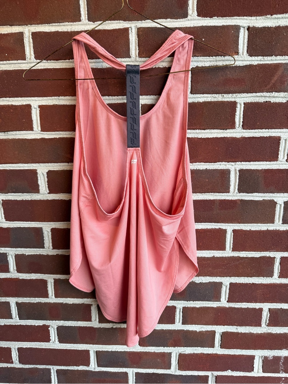 Fabletics Dusty Rose Ribbed Racerback Tank - Picture 6 of 8